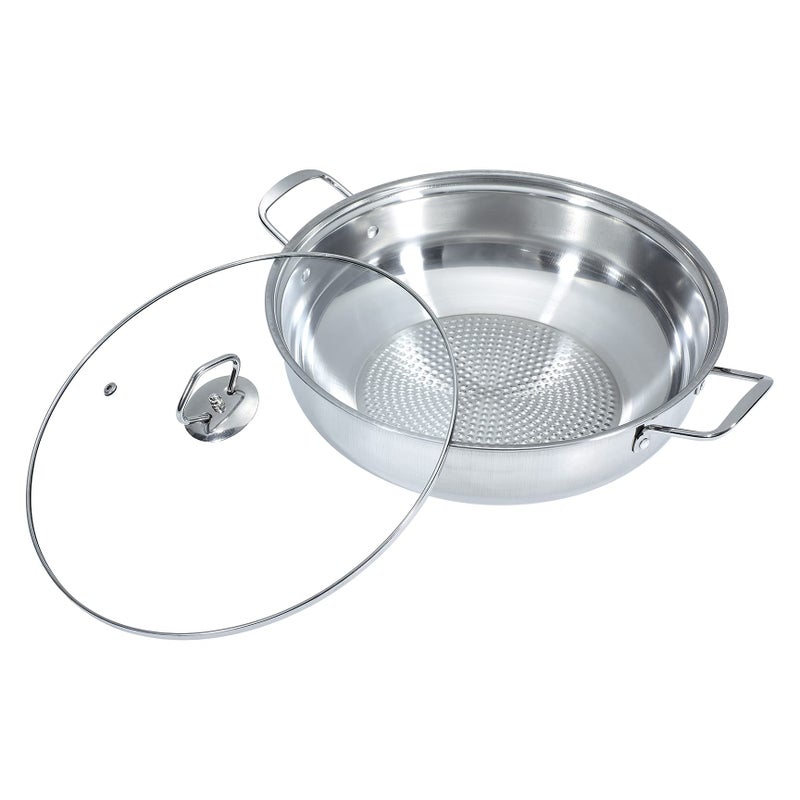 Rosewill Induction Cooker 1800 Watt, Induction Cooktop, Electric Burner with Stainless Steel Pot 10" 3.5 QT 18-8, RHAI-13001 - Image 4